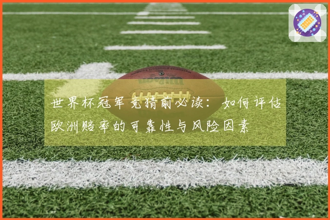 世界杯冠军竞猜前必读：如何评估欧洲赔率的可靠性与风险因素